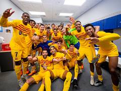 
      
      Barcelona clinch first La Liga title since 2018-19
      
      