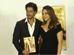 
      
      SRK launches Gauri Khan's coffee table book
      
      