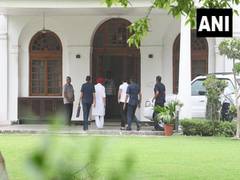 
      
      Karnataka CM decision: Rahul Gandhi at Kharge's residence
      
      