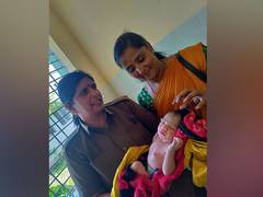 
      
      Lady conductor helps woman passenger deliver baby on bus
      
      