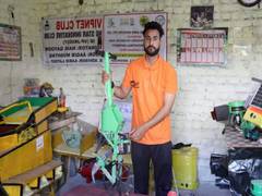 
      
      Anantnag based innovator develops fully-automated seed sowing mac
      
      