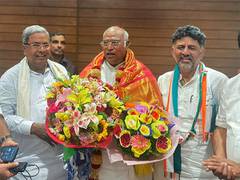 
      
      Karnataka: Congress to hold more discussions to choose CM
      
      