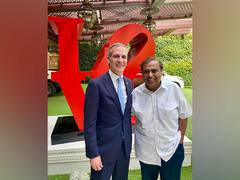 
      
      US Ambassador to India Eric Garcetti meets RIL CMD Mukesh Ambani
      
      