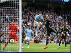 
      
      Manchester City triumphed over Real Madrid 
      
      