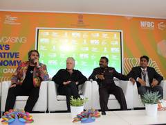 
      
      Michael Douglas, Shailendra Singh visit Indian Pavilion at Cannes
      
      