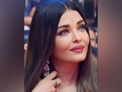 
      
      Cannes 2023: Aishwarya sparkles in green Valentino dress 
      
      