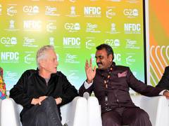 
      
      Michael Douglas meets Indian dignitaries at Cannes 2023
      
      