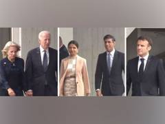 
      
      Biden, Sunak, Macron arrive at Hiroshima Peace Memorial Park
      
      