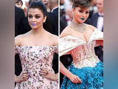 
      
      Urvashi's blue lipstick look grabs attention at Cannes 2023
      
      