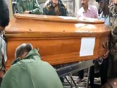 
      
      Mortal remains of Indian killed in Sudan violence brought back to India
      
      