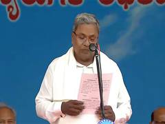
      
      Siddaramaiah sworn in as Karnataka Chief Minister
      
      