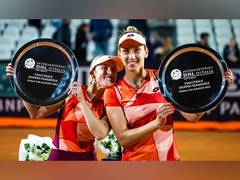 
      
      Hunter-Mertens won first doubles title at Italian Open
      
      