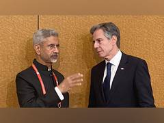 
      
      Great to catch up with US State Secy Blinken: Jaishankar
      
      
