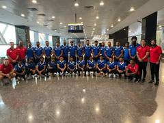 
      
      Indian team leaves for FIH Hockey Pro League matches in Europe
      
      