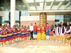 
      
      Foreign delegates receive warm welcome at Jollygrant Airport
      
      