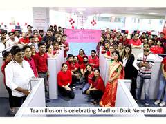 
      
      Illusion Zirconia Celebrates Madhuri Dixit Nene's Birthday
      
      