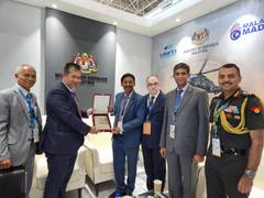 
      
      Indian delegation attends defence exhibition in Malaysia 
      
      