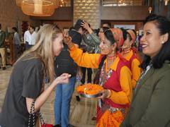 
      
      G20 delegates get traditional welcome on arrival in Dehradun
      
      