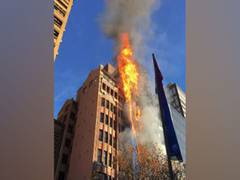 
      
      Massive fire engulfs Sydney building
      
      