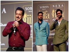 
      
      This is how Salman, Abhishek, Vicky kick-started IIFA 2023 
      
      