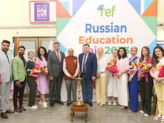 
      
      Consul General of Russia in Mumbai addressed medical aspirants
      
      