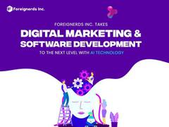 
      
      Foreignerds Inc. takes digital marketing & software development
      
      