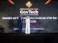 
      
      DEWA wins GovTech Innovation Award for Sustainable Future
      
      