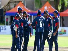
      
      Men's Cricket World Cup 2023: USA announces squad for Qualifier l
      
      