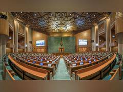 
      
      Tripura's bamboo flooring embellish new Parliament building
      
      