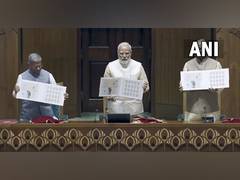 
      
      Rs 75 coin launched to mark inauguration of new Parliament
      
      