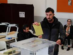 
      
      Voting begins across Turkey in first-ever presidential runoff
      
      