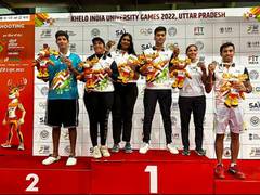 
      
      KIUG 2022: Siva Sridhar surges with five golds, sinks meet record
      
      