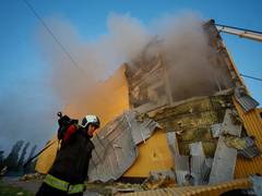 
      
      Russia launches largest drone attack of Ukraine conflict on Kyiv
      
      