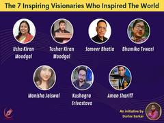 
      
      The 7 inspiring visionaries who inspired the world
      
      
