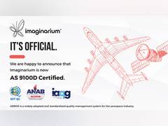 
      
      Imaginarium has announced it's AS9100D certification
      
      