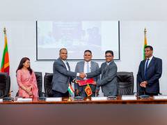 
      
      India, Sri Lanka sign agreement to procure USD1bn credit facility
      
      