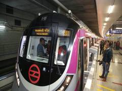 
      
      Delhi Metro's Magenta Line services delayed
      
      