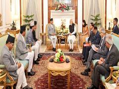 
      
      PM Modi and Nepal PM Pushpa Dahal hold bilateral talks
      
      
