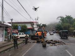 
      
      Manipur violence: Rajiv Singh takes charge as new DGP
      
      