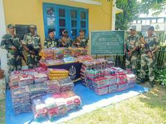 
      
      Meghalaya: BSF seizes smuggled clothing items worth Rs 13 lakh 
      
      