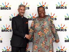 
      
      Jaishankar, South African counterpart Naledi Pandor hold talks
      
      