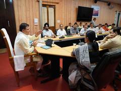 
      
      CM Dhami instructs officials to speed up Mandir Mala Mission
      
      