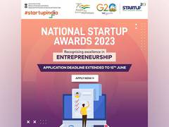 
      
      National Startup Awards 2023 applications deadline extended
      
      