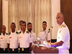 
      
      Navy chief interacts with cadets of Saudi Arabia's naval academy
      
      