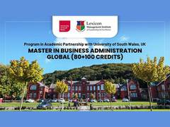 
      
      Lexicon MILE, University of South Wales launch UK Global MBA
      
      