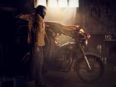 
      
      Mammootty intriguing first look poster from 'Bazooka' out 
      
      