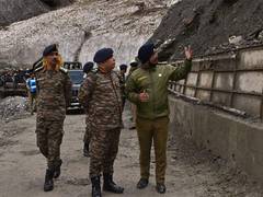 
      
      J-K: DGBR inspects maintenance work of Amarnath Yatra track
      
      