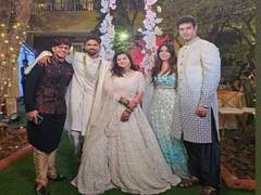 
      
      Ruturaj Gaikwad ties knot with girlfriend Utkarsha Pawar
      
      