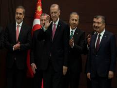 
      
      Erdogan takes oath as Turkey president after historic win
      
      