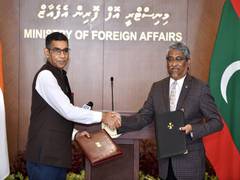 
      
      India, Maldives sign 10 MoUs related to development projects
      
      